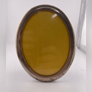 EMPIRE STERLING SILVER SMALL OVAL PICTURE FRAME 4" X  6"​​​​​​​​​​​​​